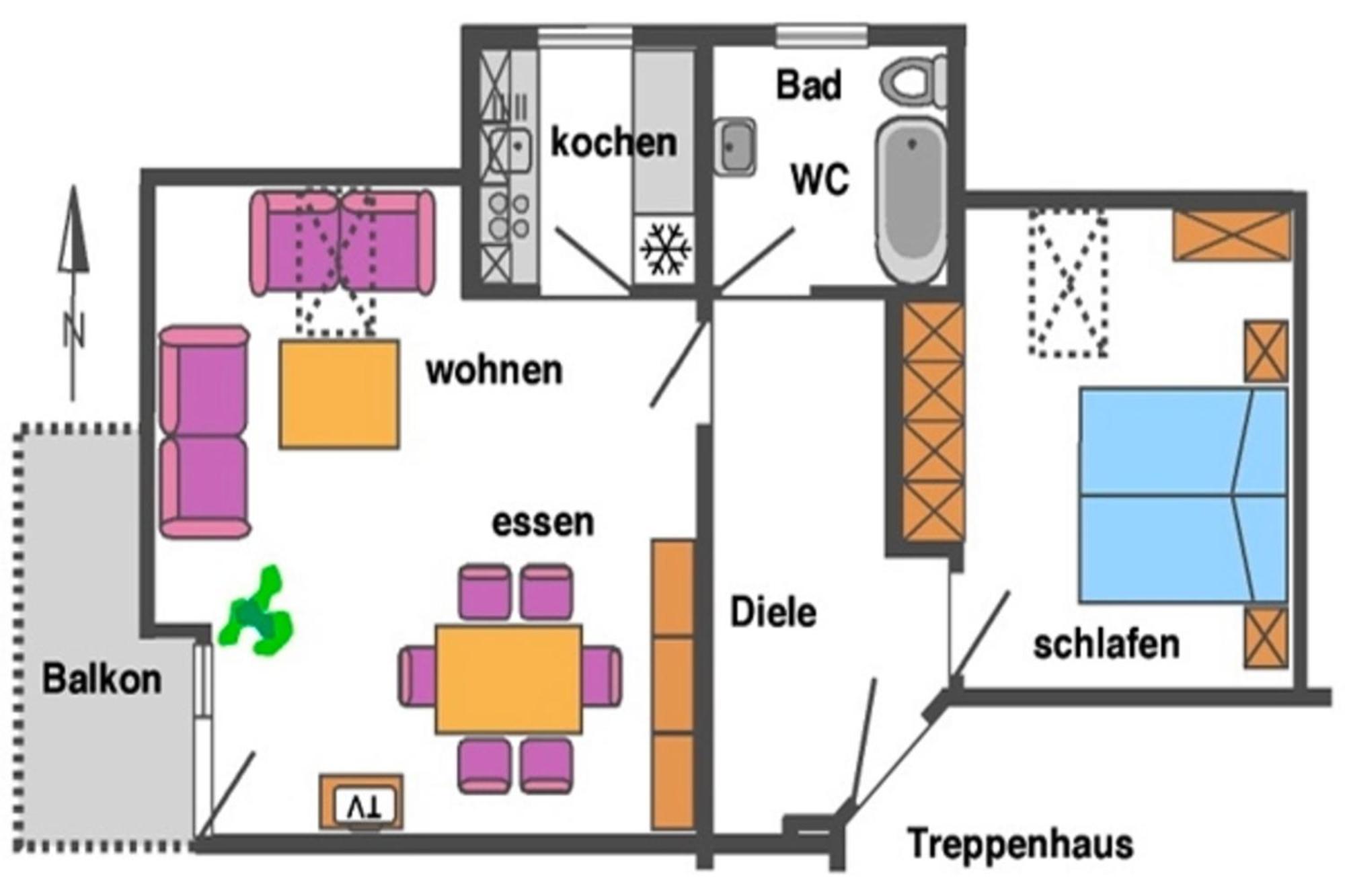 징스트 Residenz "Am Postplatz", Whg 15 아파트 외부 사진
